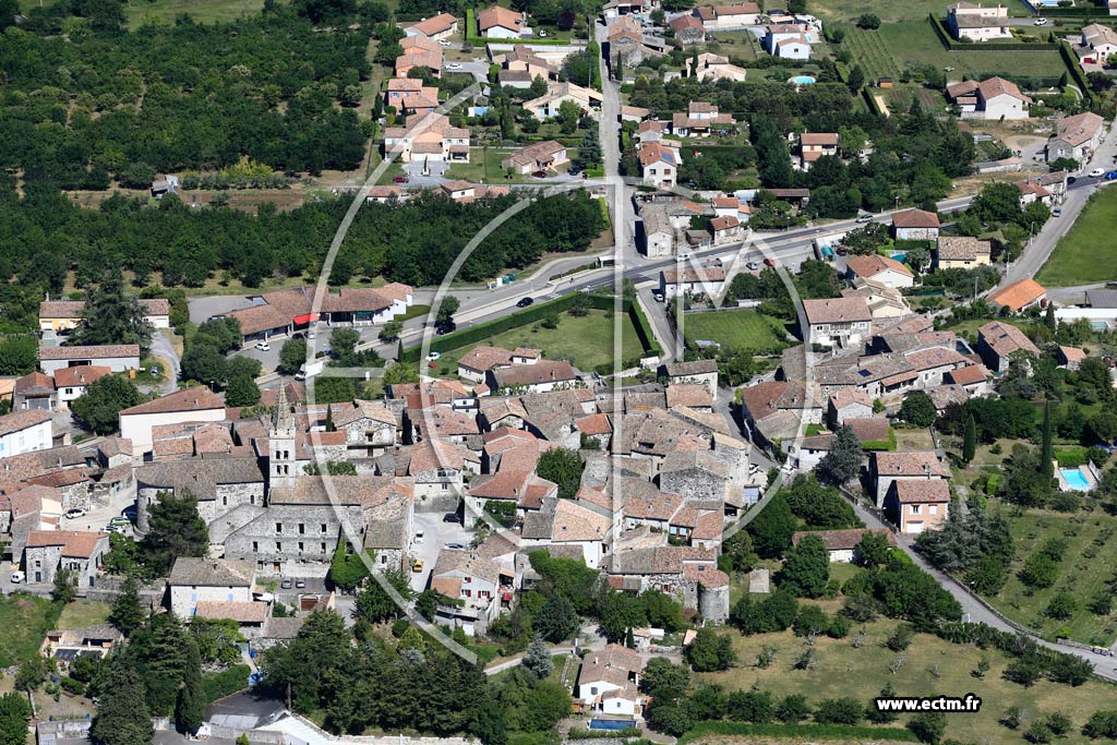 Photo arienne de Lavilledieu