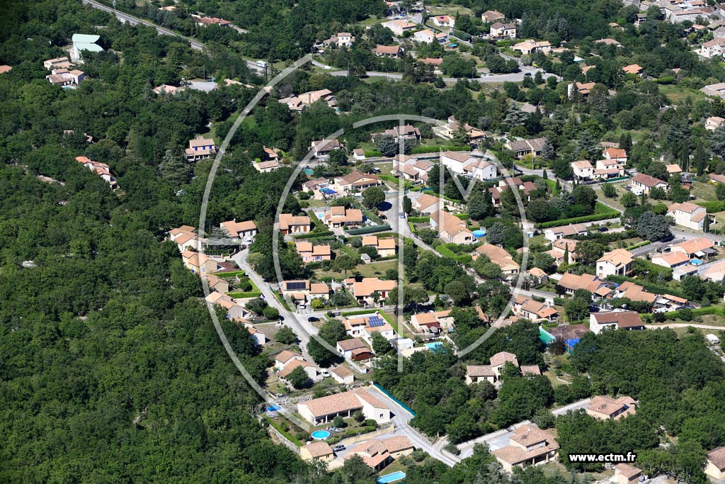 Photo arienne de Lavilledieu (Champeyraud)