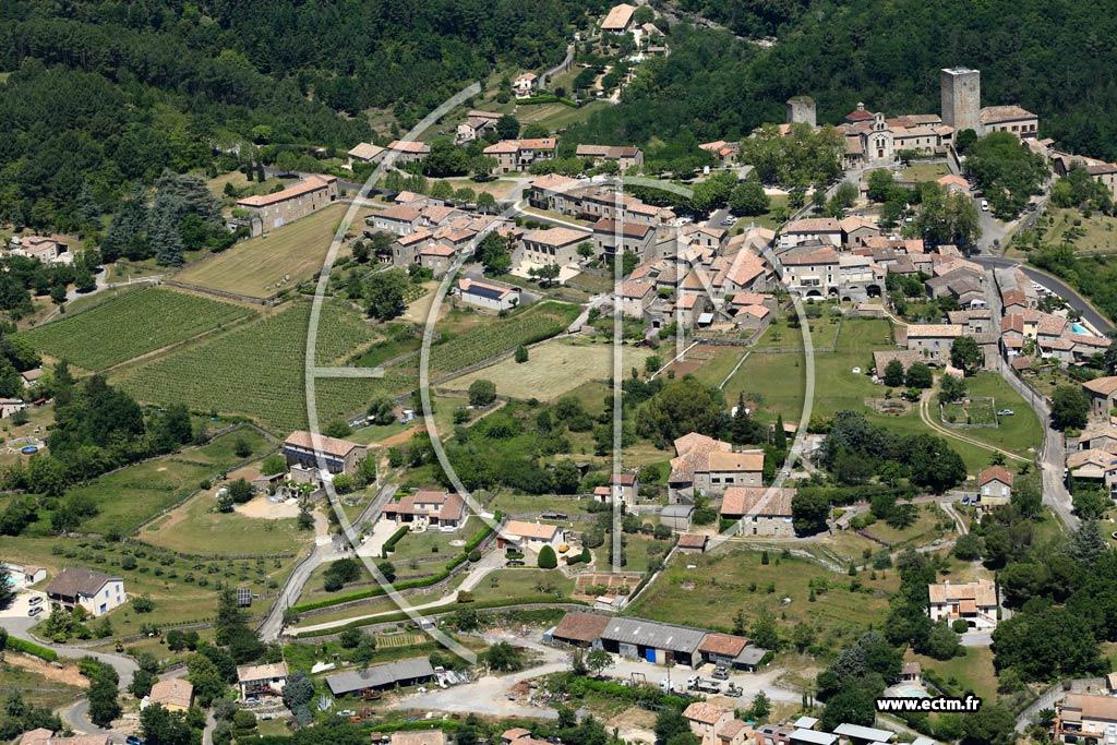 Photo arienne de Montral (Charonde)