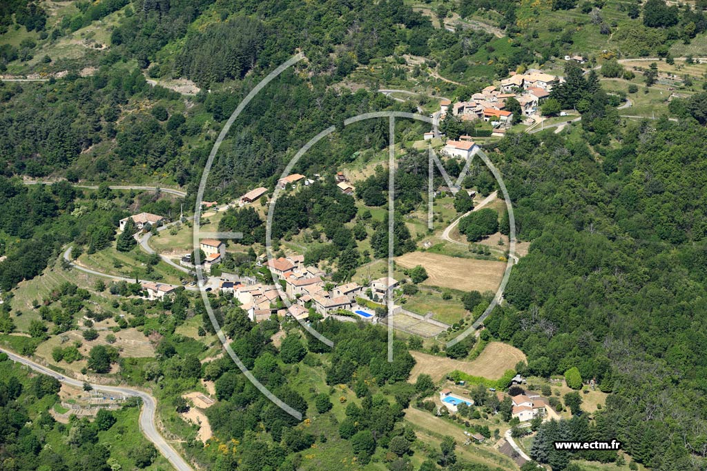 Photo arienne de Saint-Andol-de-Vals (Le Mas)