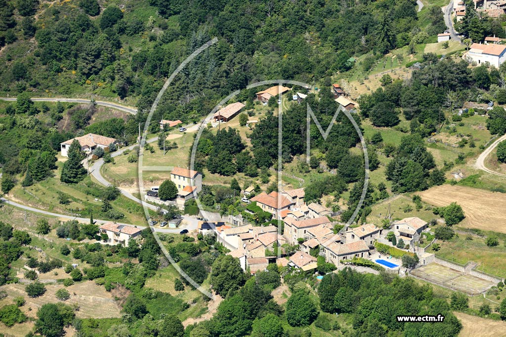 Photo arienne de Saint-Andol-de-Vals (Le Mas)