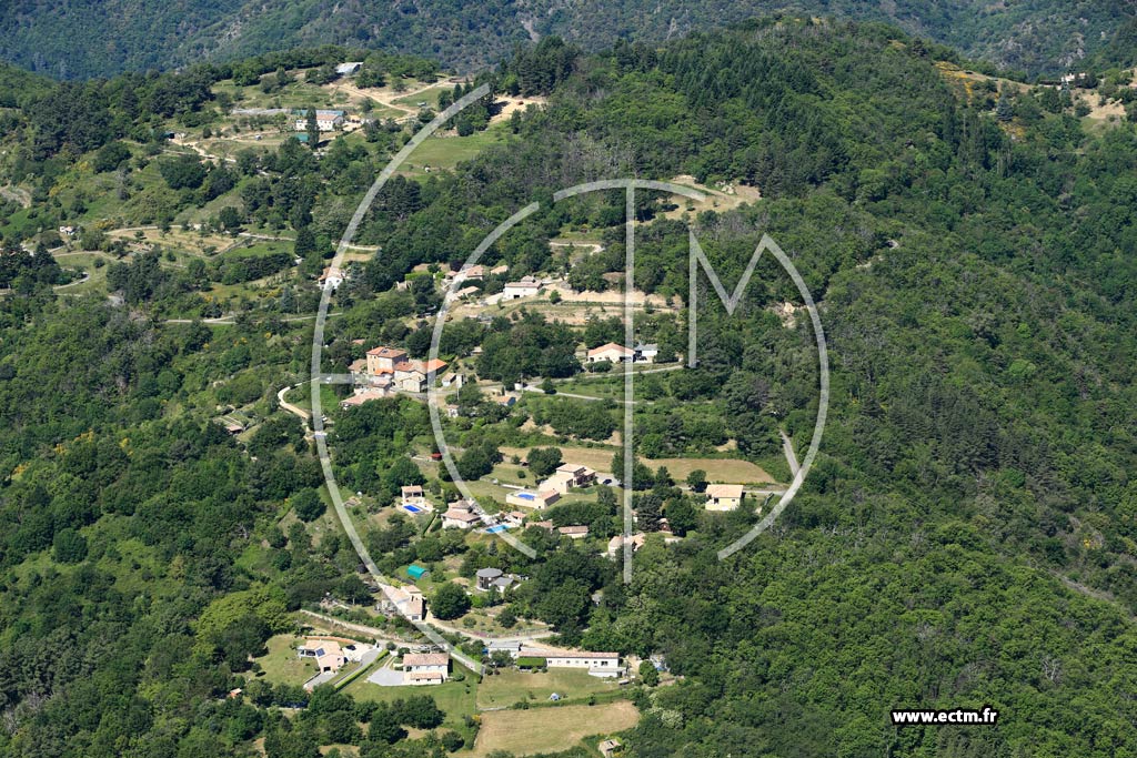 Photo arienne de Saint-Andol-de-Vals (Sarjac)