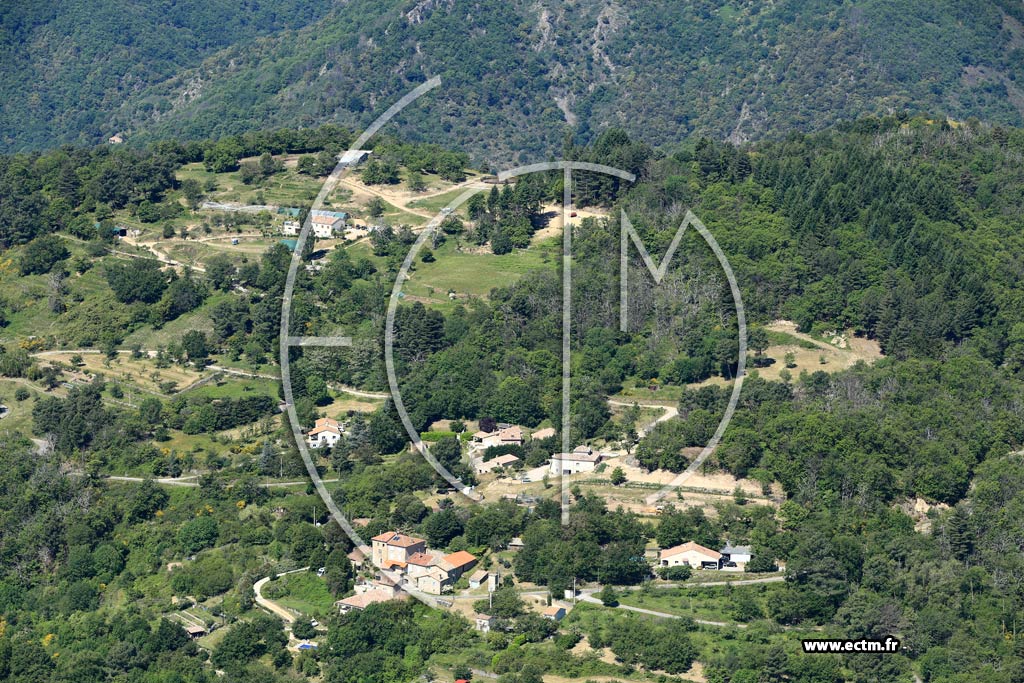 Photo arienne de Saint-Andol-de-Vals (Sarjac)