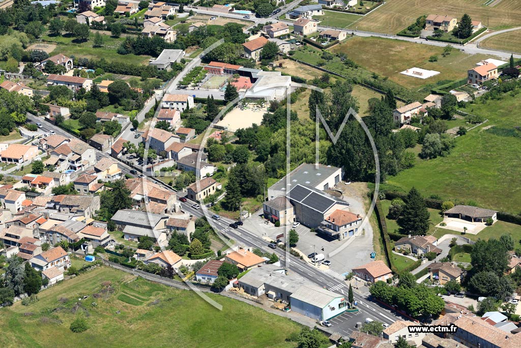 Photo arienne de Saint-Didier-sous-Aubenas