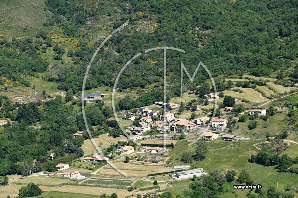 Photo arienne de Saint-tienne-de-Boulogne (Auzon)