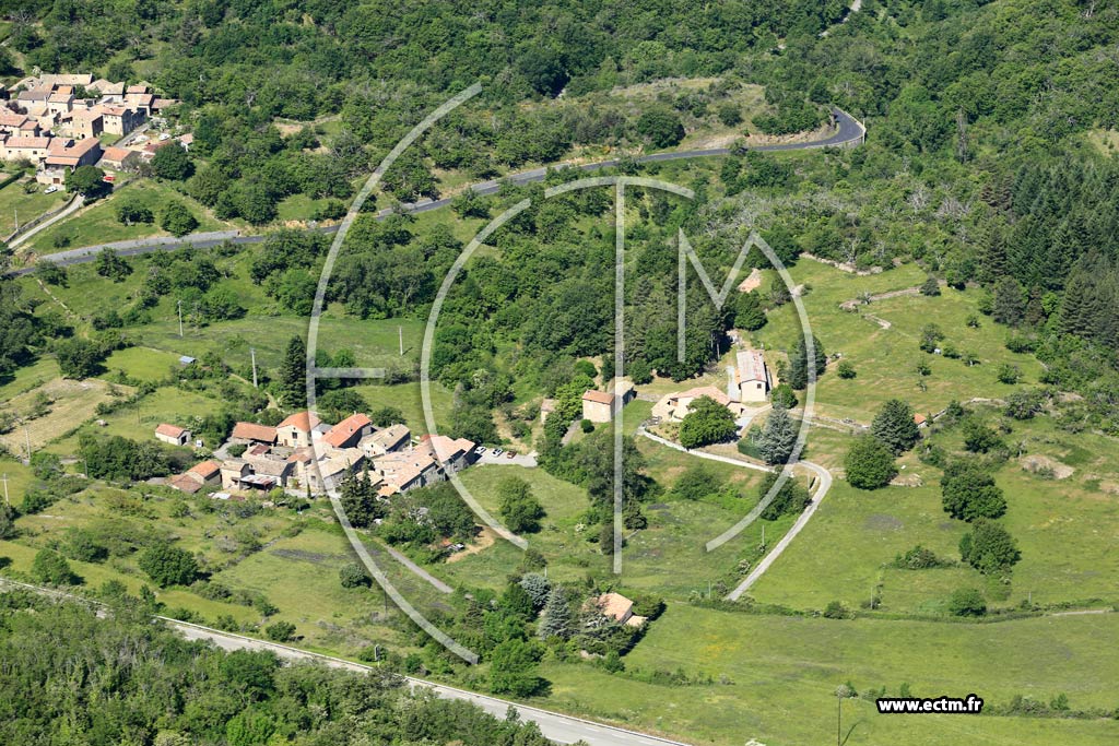 Photo arienne de Saint-tienne-de-Boulogne (Le Pradel)
