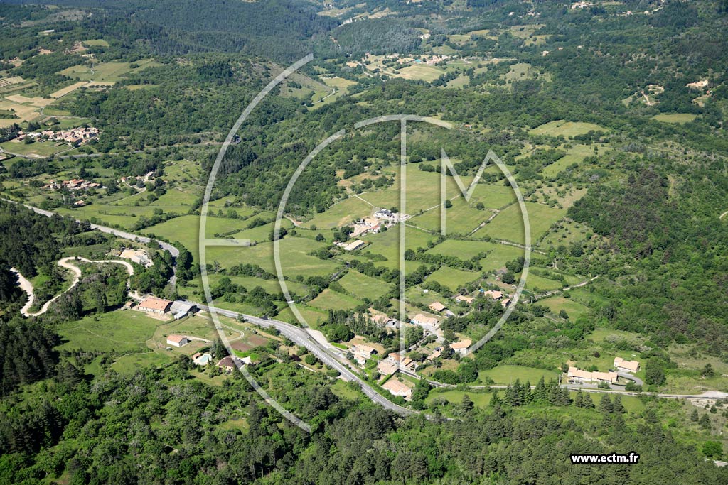 Photo arienne de Saint-tienne-de-Boulogne (Les Clapets)