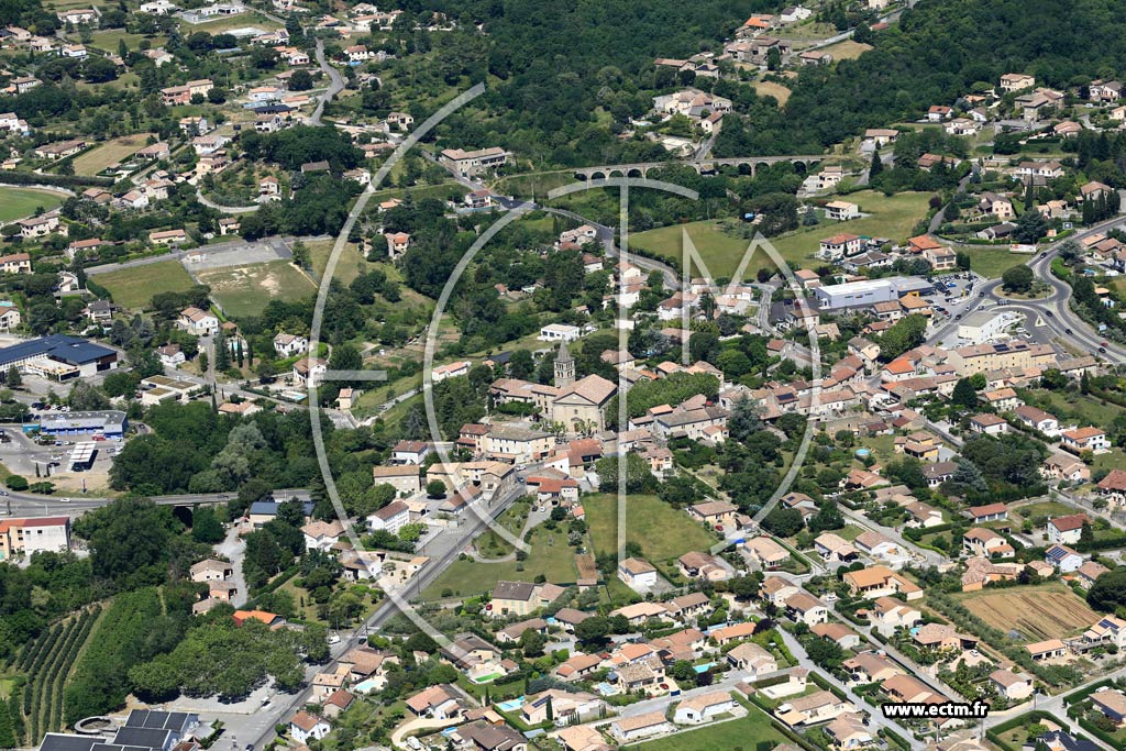 Photo arienne de Saint-tienne-de-Fontbellon