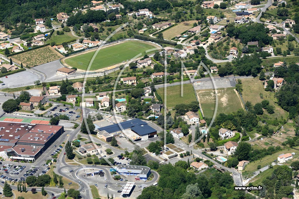 Photo arienne de Saint-tienne-de-Fontbellon