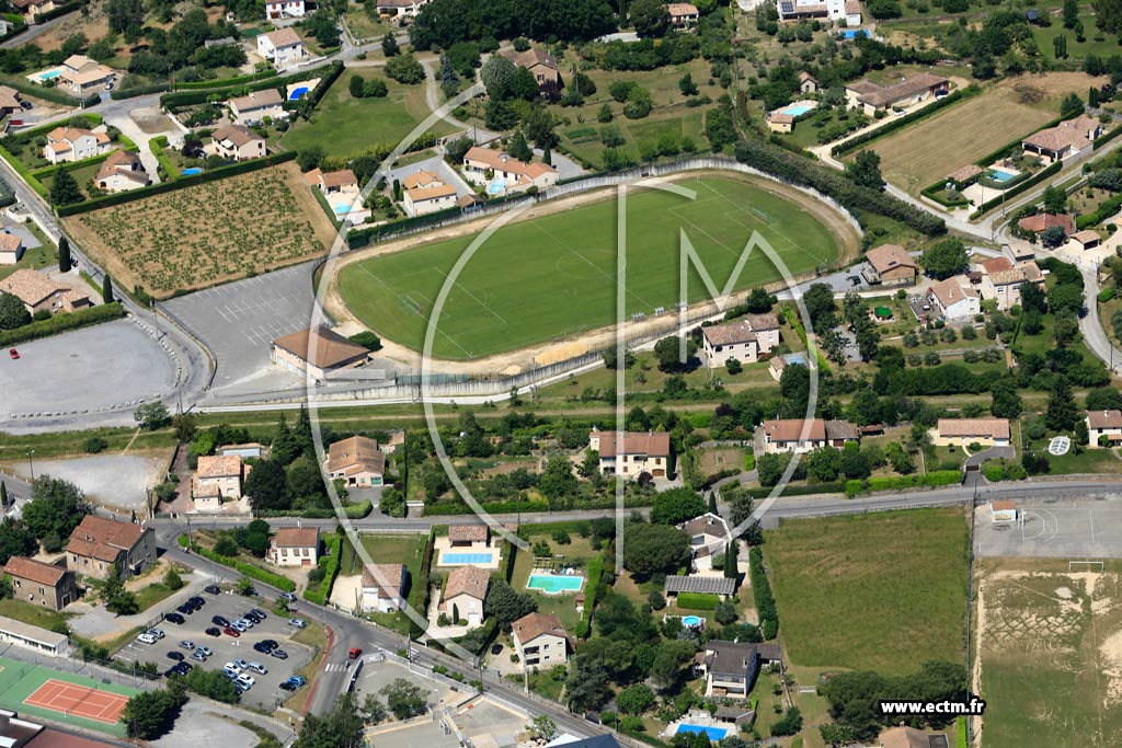 Photo arienne de Saint-tienne-de-Fontbellon