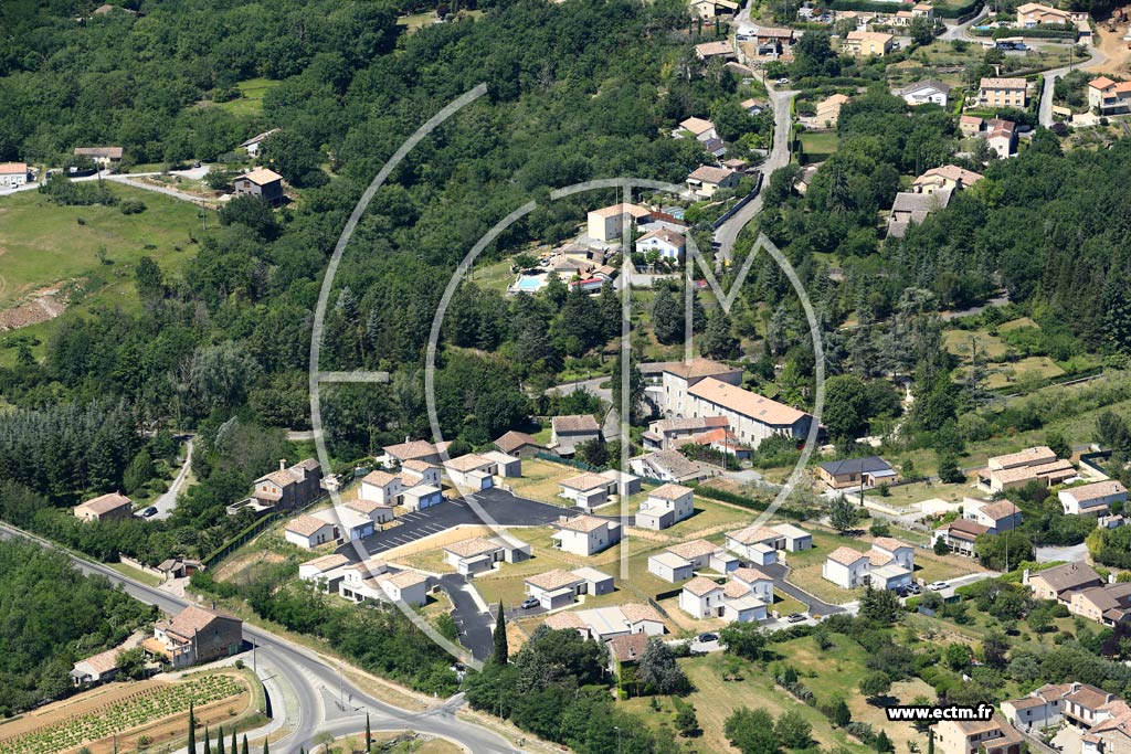 Photo arienne de Saint-tienne-de-Fontbellon