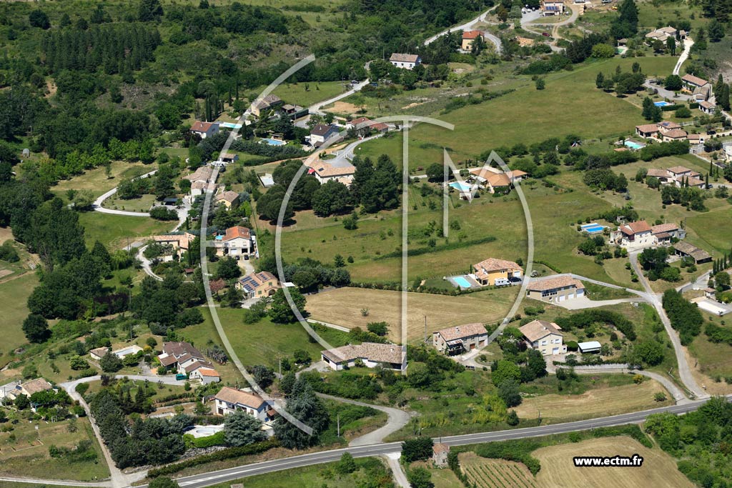Photo arienne de Saint-tienne-de-Fontbellon (La Ribeyrasse)