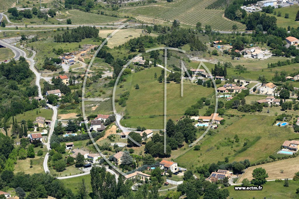 Photo arienne de Saint-tienne-de-Fontbellon (La Ribeyrasse)