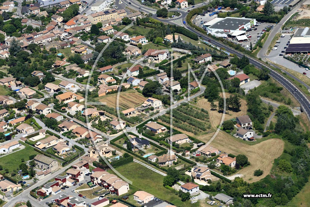 Photo arienne de Saint-tienne-de-Fontbellon (Le Bosquet)