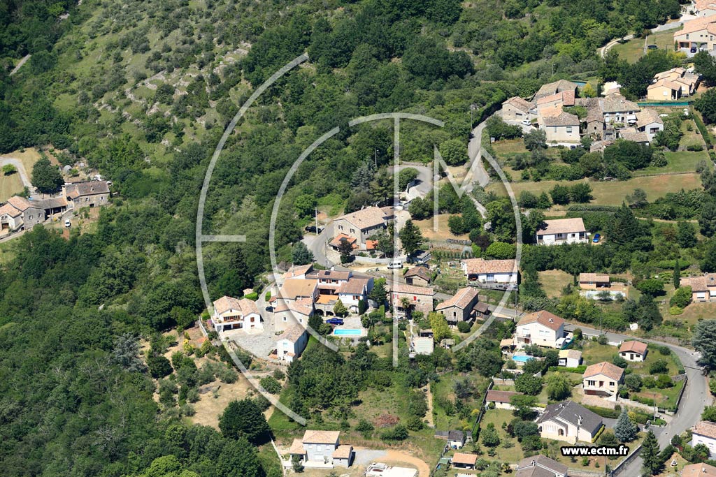 Photo arienne de Saint-tienne-de-Fontbellon (Montagnac)