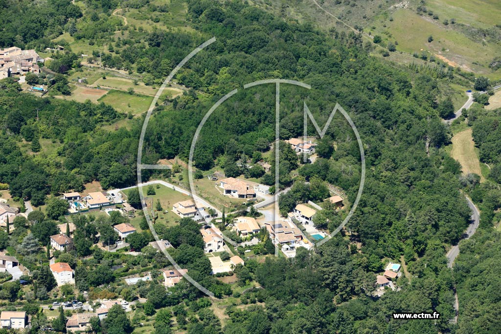 Photo arienne de Saint-tienne-de-Fontbellon (Sauvayre)