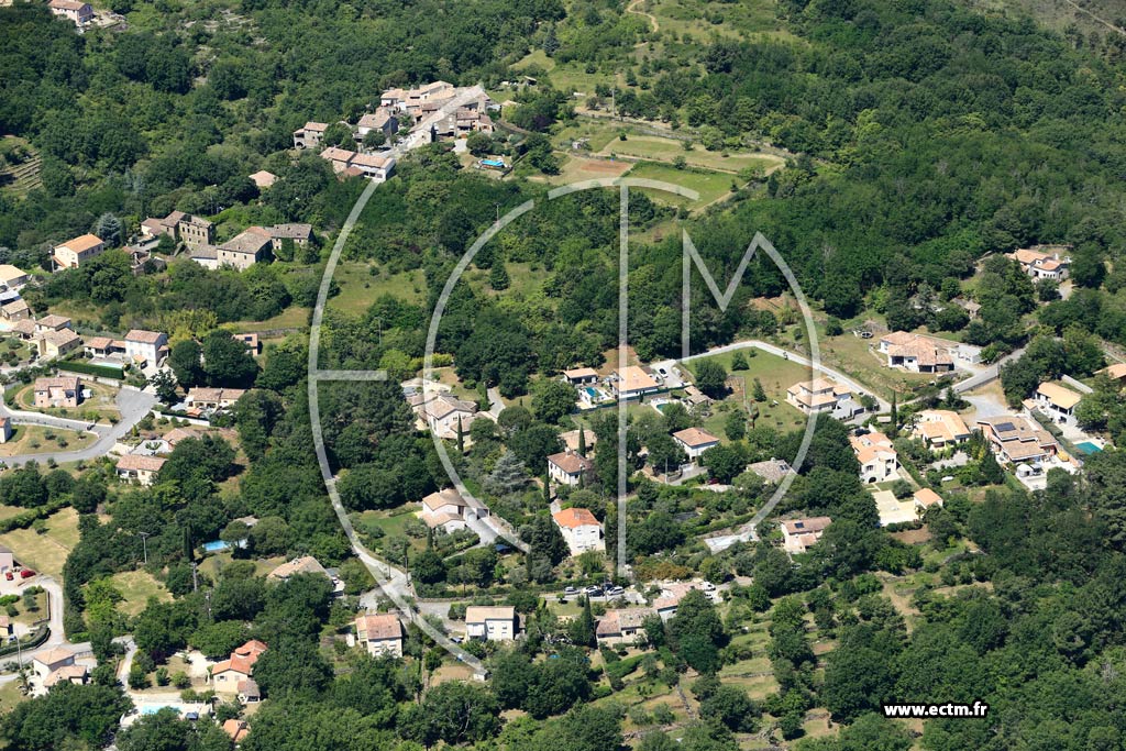 Photo arienne de Saint-tienne-de-Fontbellon (Sauvayre)