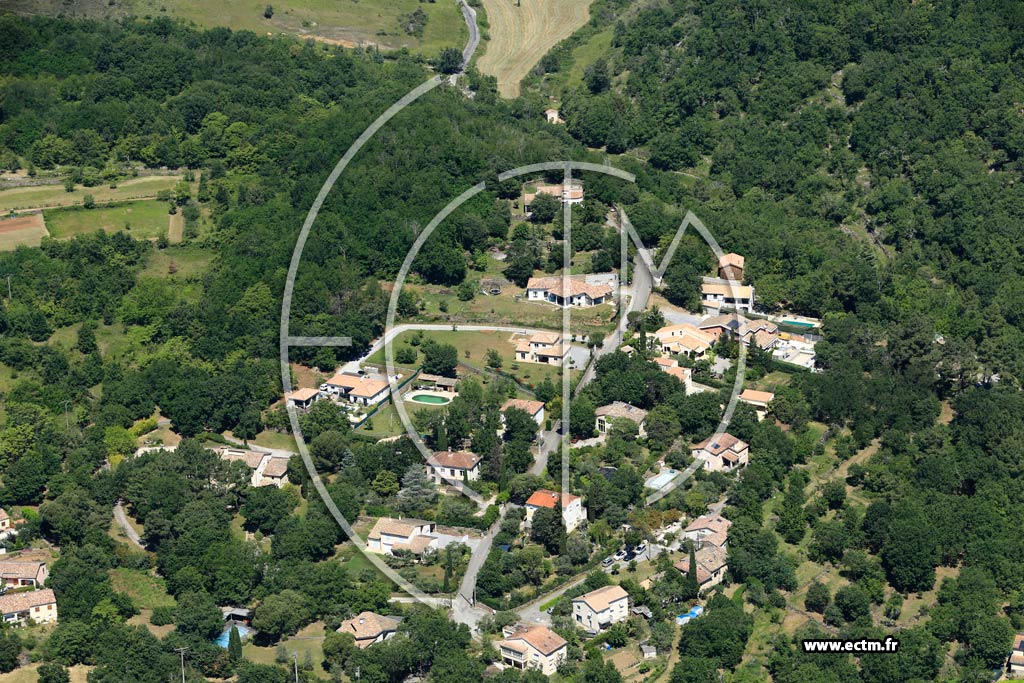 Photo arienne de Saint-tienne-de-Fontbellon (Sauvayre)