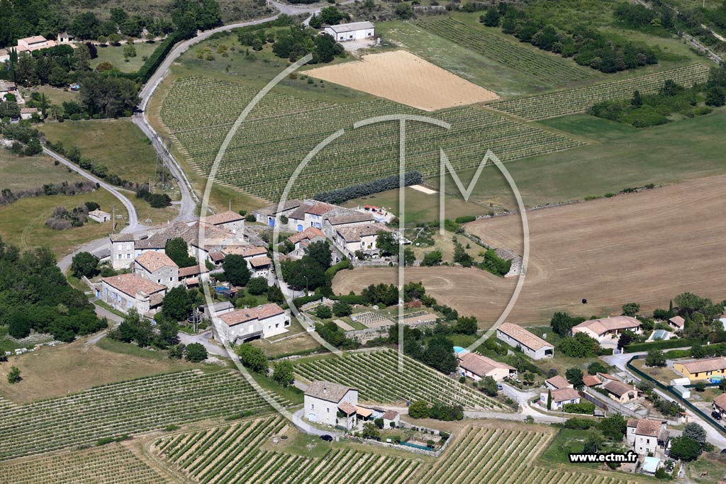 Photo arienne de Saint-Germain (Les Chazes)