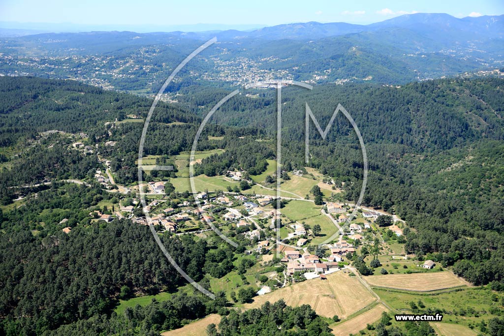 Photo arienne de Saint-Julien-du-Serre