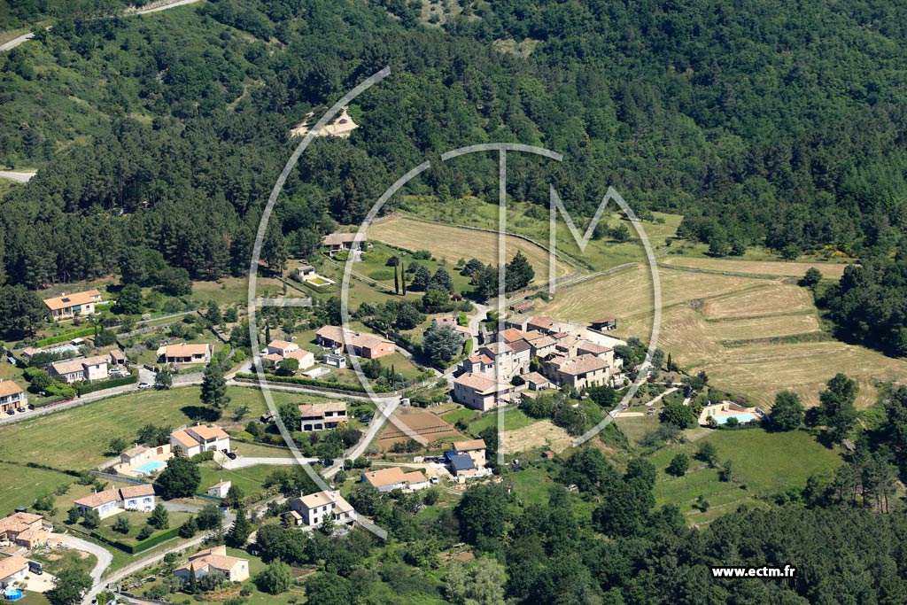 Photo arienne de Saint-Julien-du-Serre