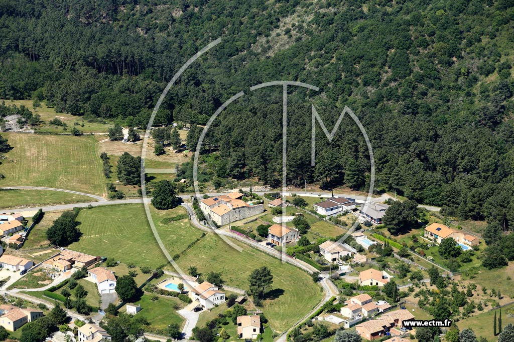 Photo arienne de Saint-Julien-du-Serre (Tardieu)