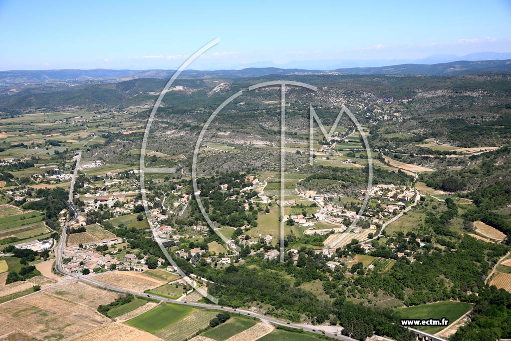 Photo arienne de Saint-Maurice-d'Ardche