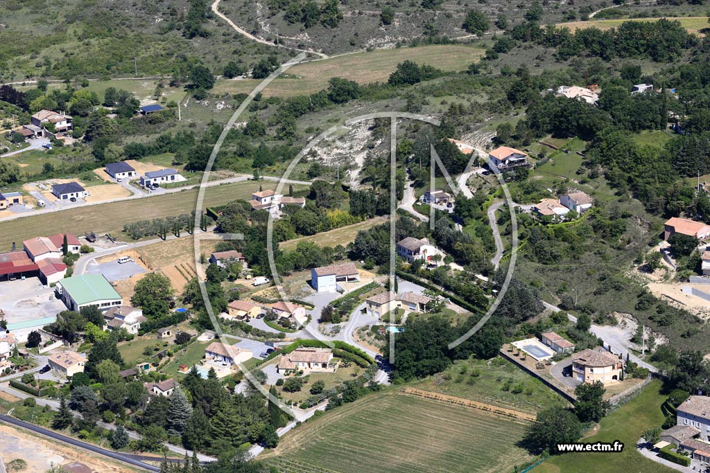 Photo arienne de Saint-Maurice-d'Ardche