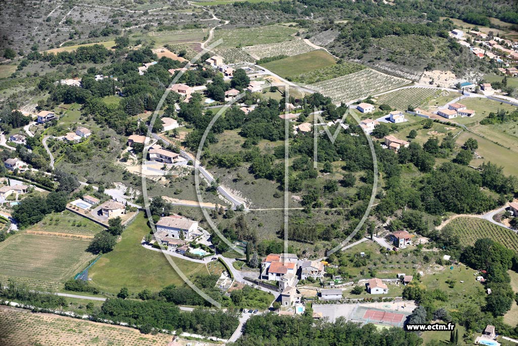 Photo arienne de Saint-Maurice-d'Ardche
