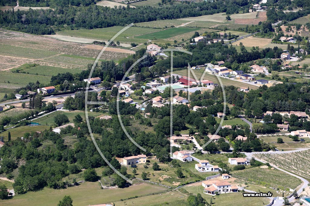 Photo arienne de Saint-Maurice-d'Ardche