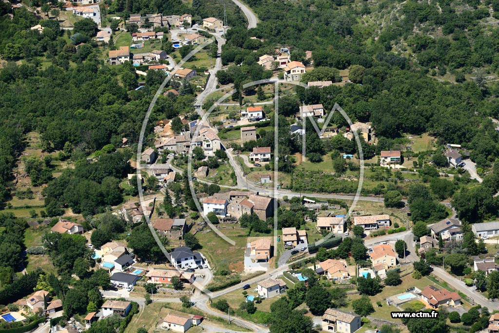 Photo arienne de Saint-Sernin (Le Puy)