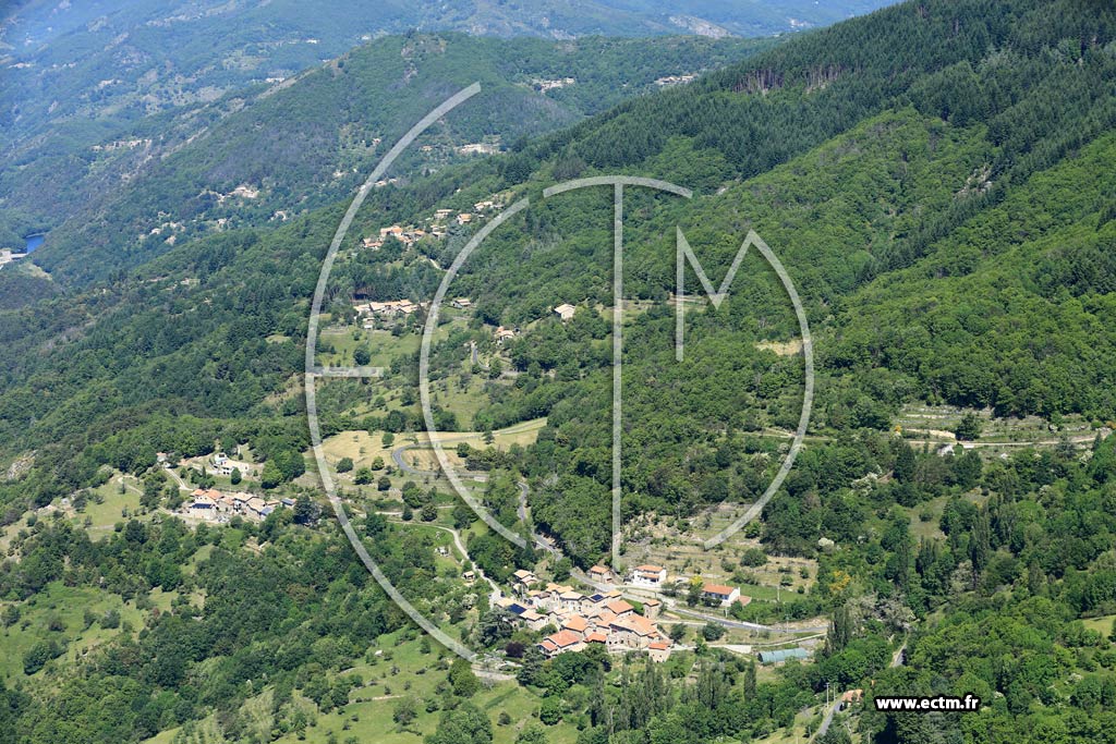 Photo arienne de Vals-les-Bains (Bruen Bas)