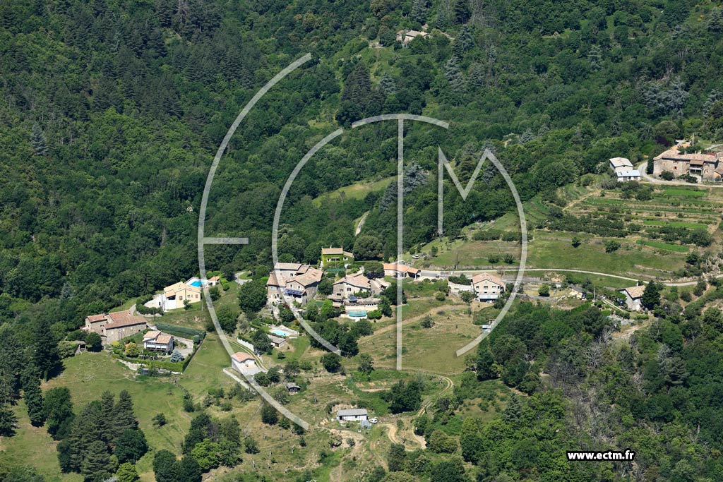 Photo arienne de Vals-les-Bains (Combes Basses)