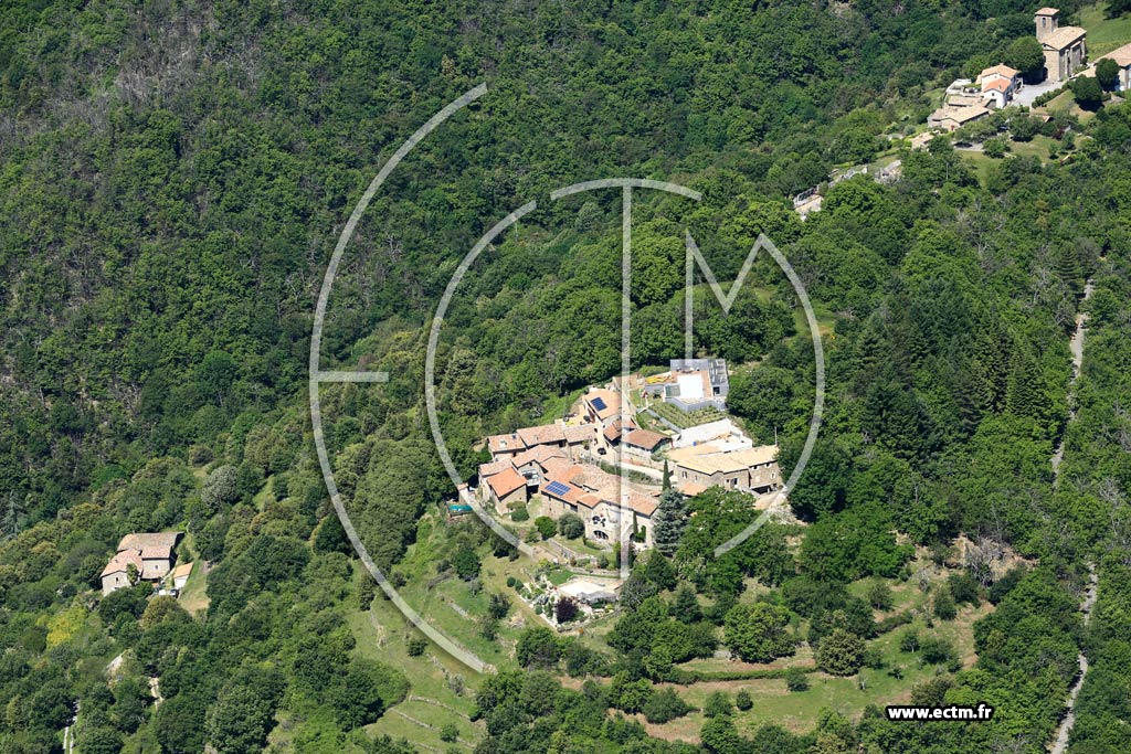 Photo arienne de Vals-les-Bains (La Blachre)