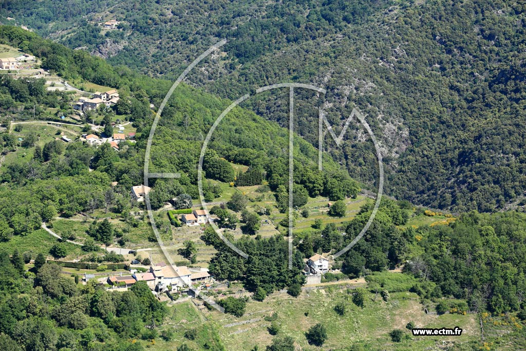Photo arienne de Vals-les-Bains (La Souve)