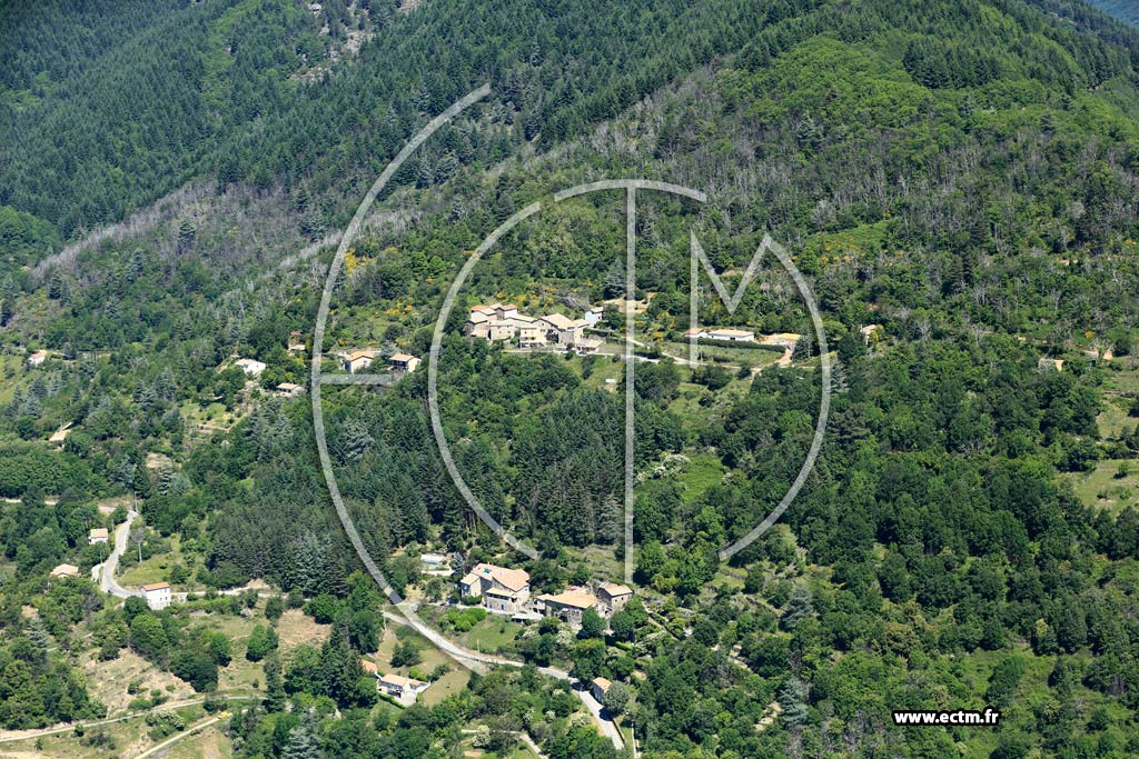 Photo arienne de Vals-les-Bains (Nouzaret)