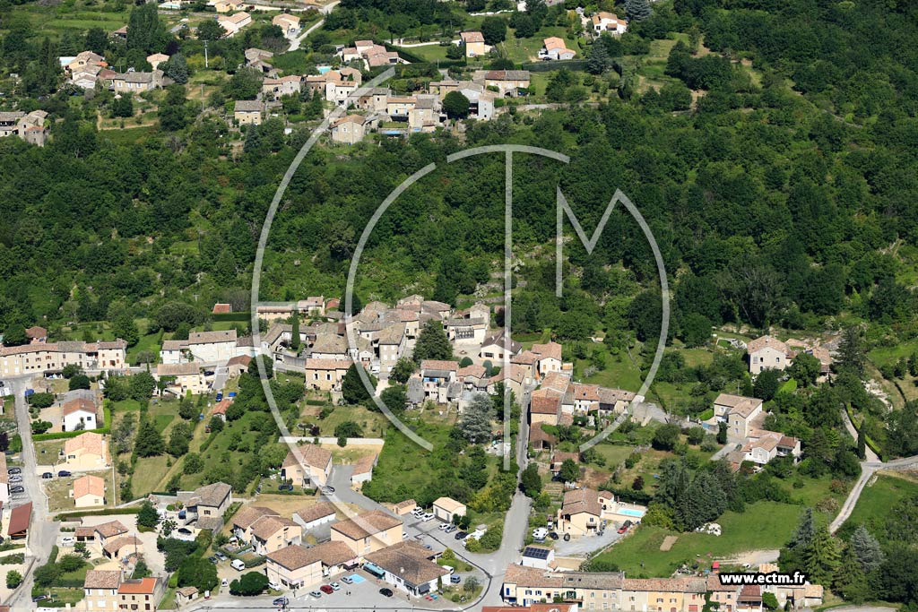 Photo arienne de Vesseaux