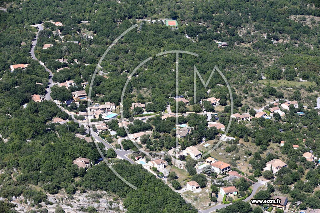 Photo arienne de Vog (Le Cros de Boutier)