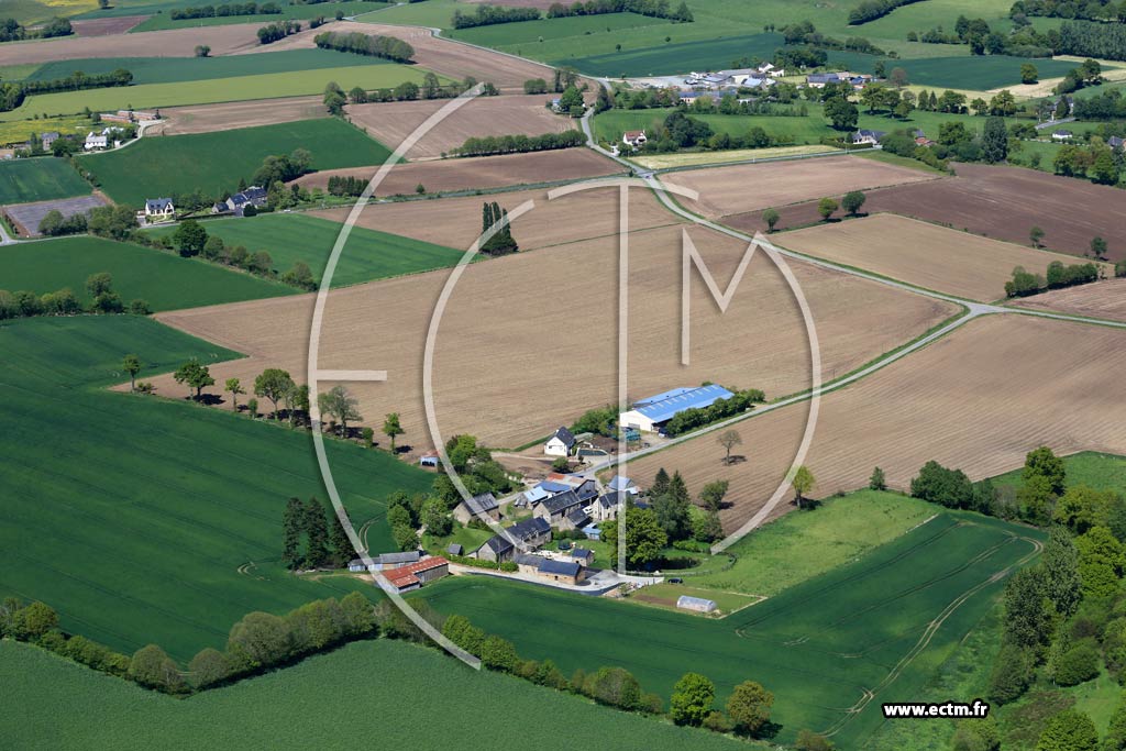 Photo arienne de Brc (Vauhubert)