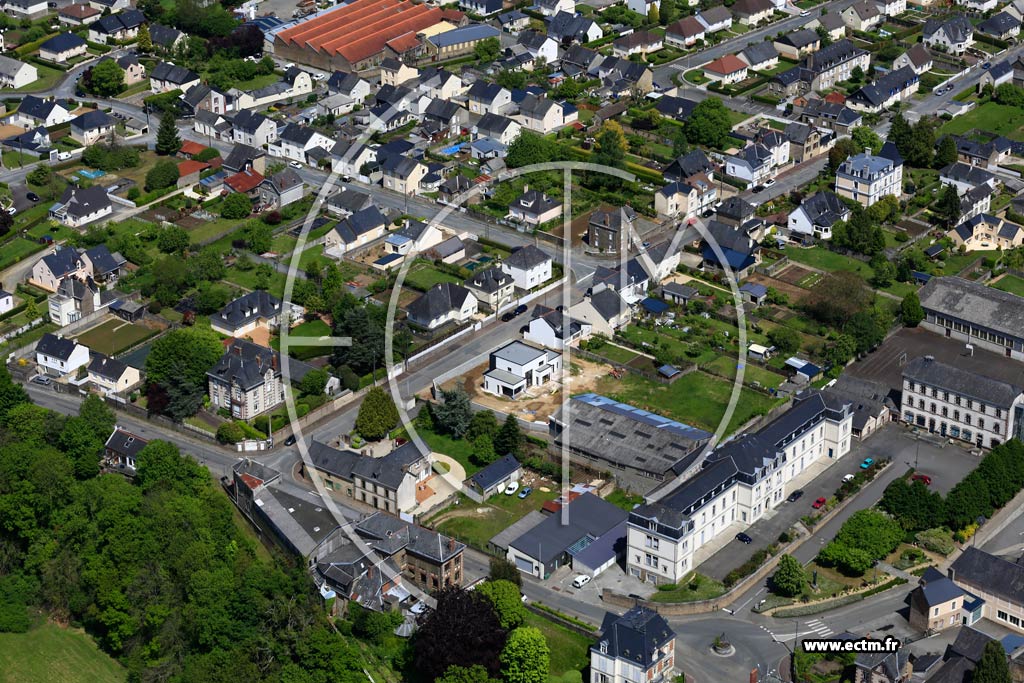 Photo arienne de Erne