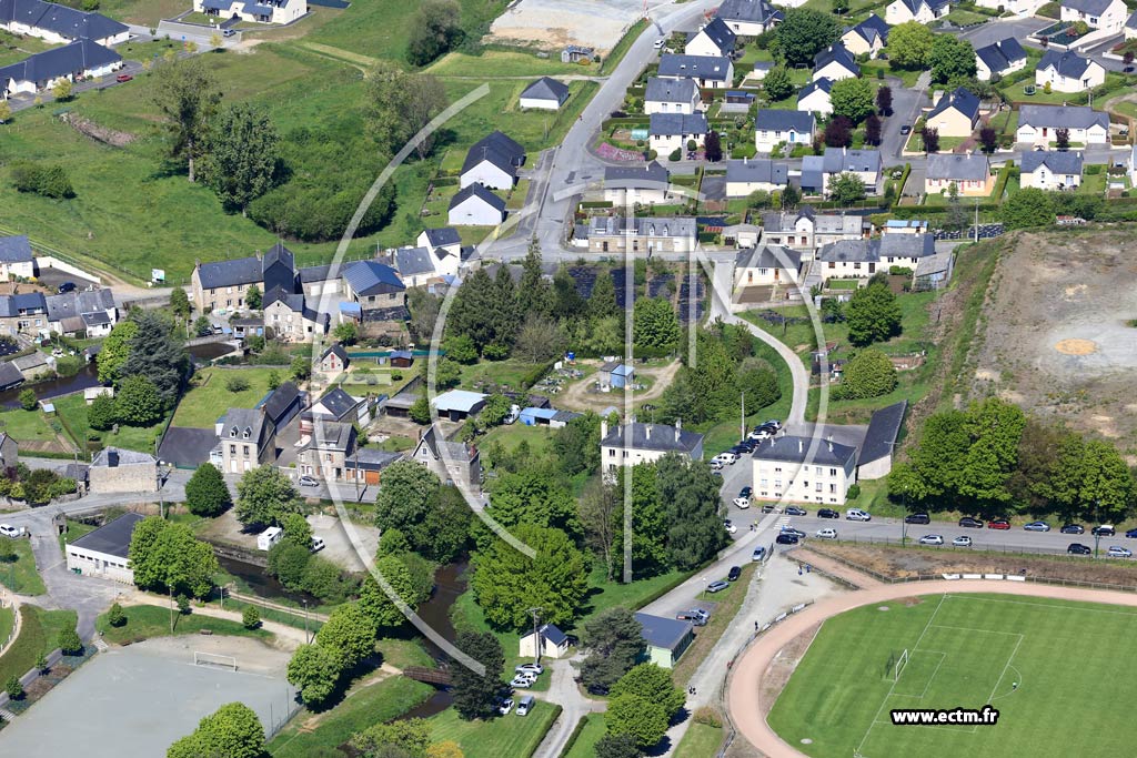 Photo arienne de Gorron