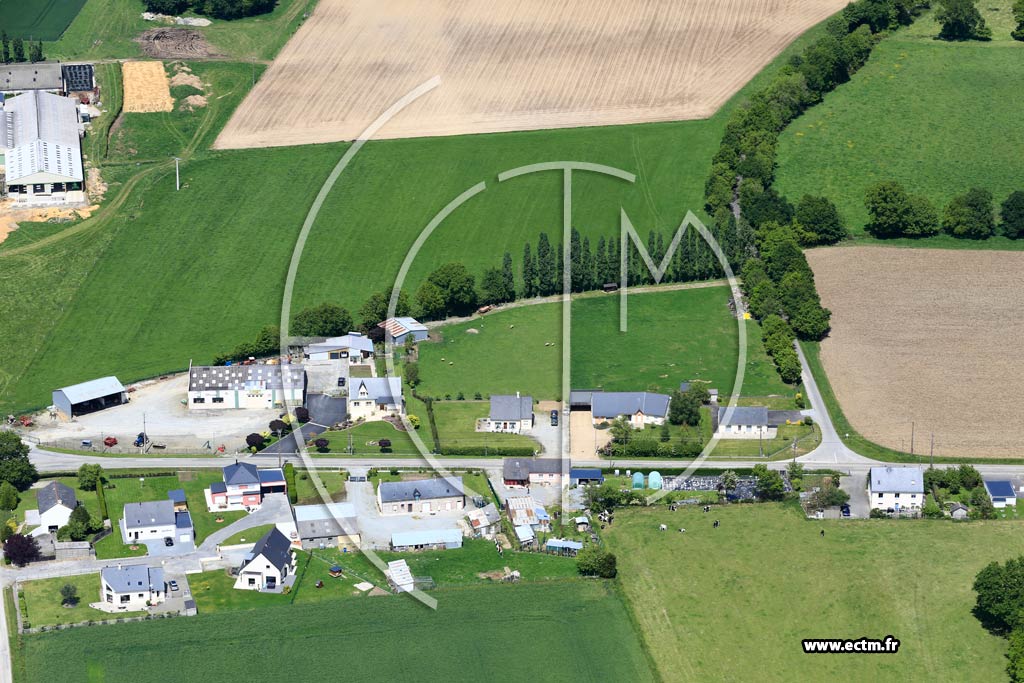 Photo arienne de La Chapelle-Erbre (La Grenouillette)