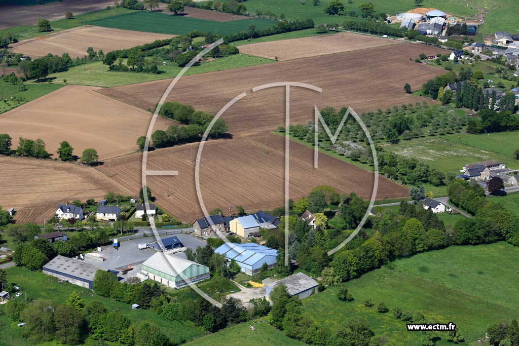 Photo arienne de Passais Villages (Beausjour)