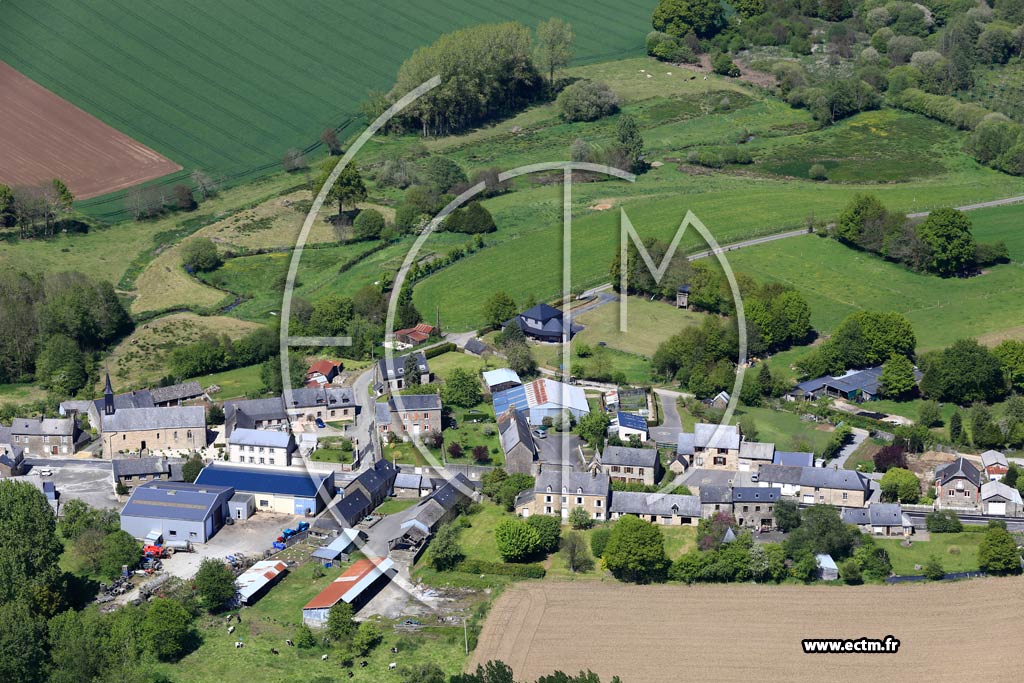 Photo arienne de Saint-Berthevin-la-Tannire (La Tannire)
