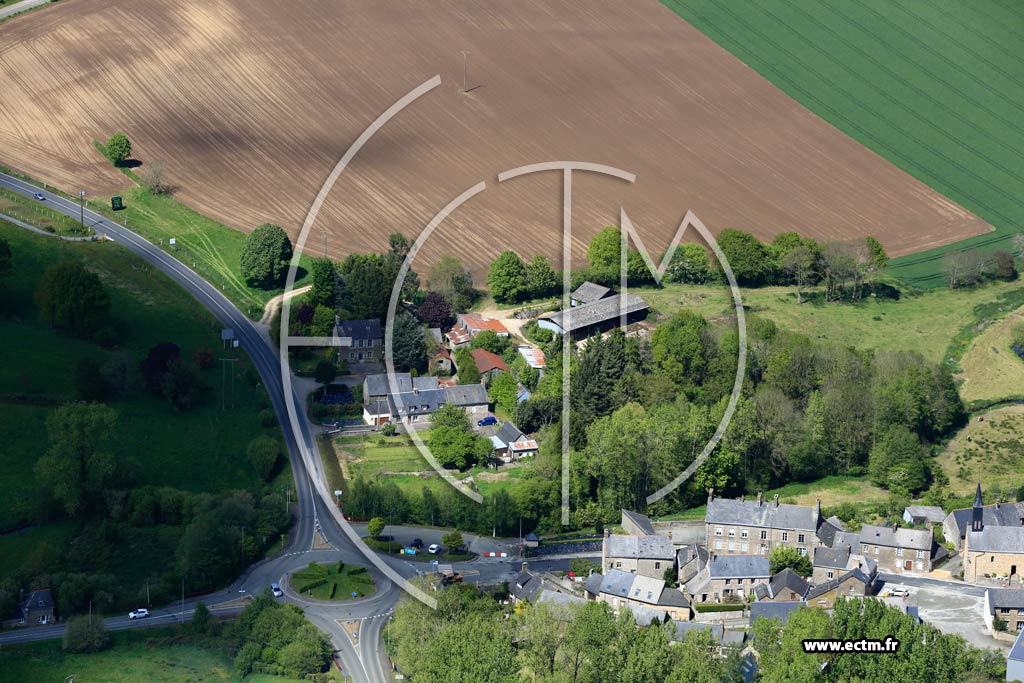 Photo arienne de Saint-Berthevin-la-Tannire (La Tannire)