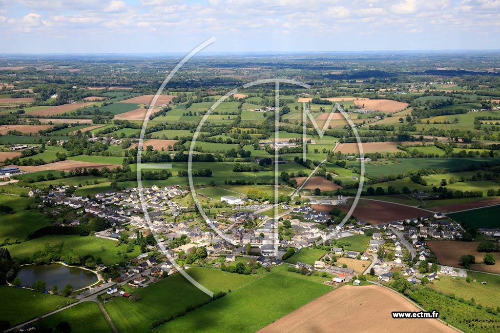 Photo arienne de Saint-Pierre-des-Landes