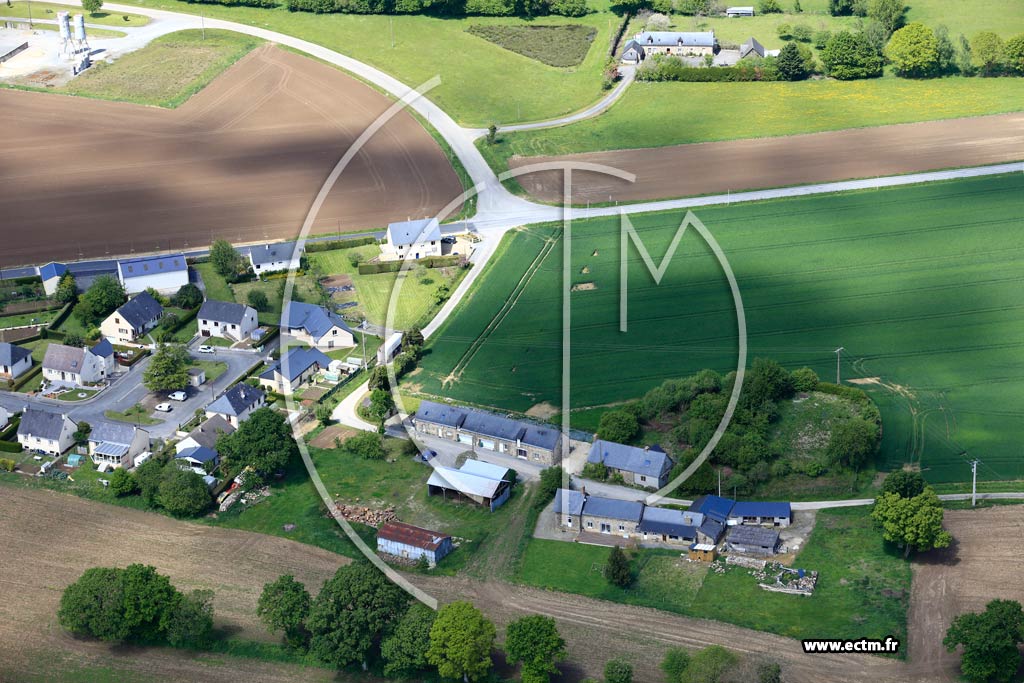 Photo arienne de Saint-Pierre-des-Landes