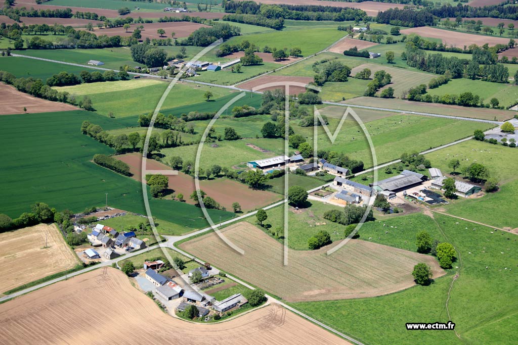 Photo arienne de Saint-Pierre-des-Landes (Milieu Bou)