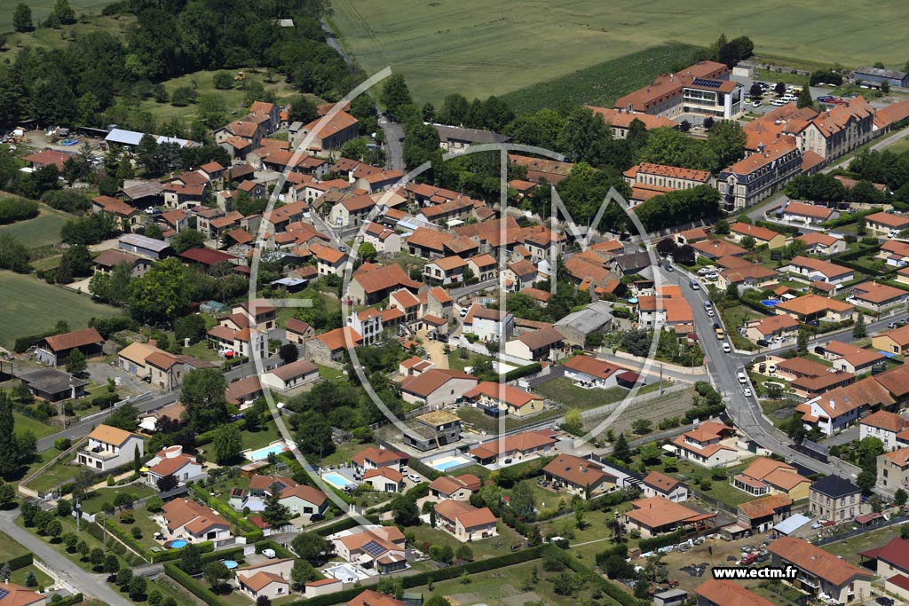 Photo arienne de Chambaron-Sur-Morge (Cellule)