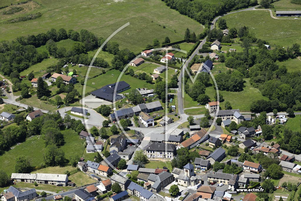 Photo arienne de Charbonnires-les-Varennes